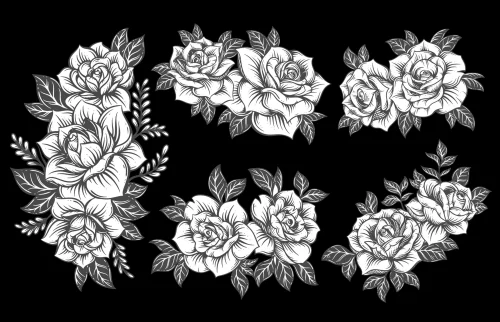 Цветочная композиция 059 (розы) 